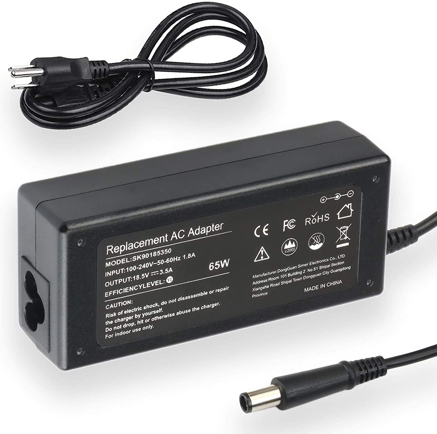 Amazon.com: Laptop Ac Adapter Charger for HP P/N 519329-002